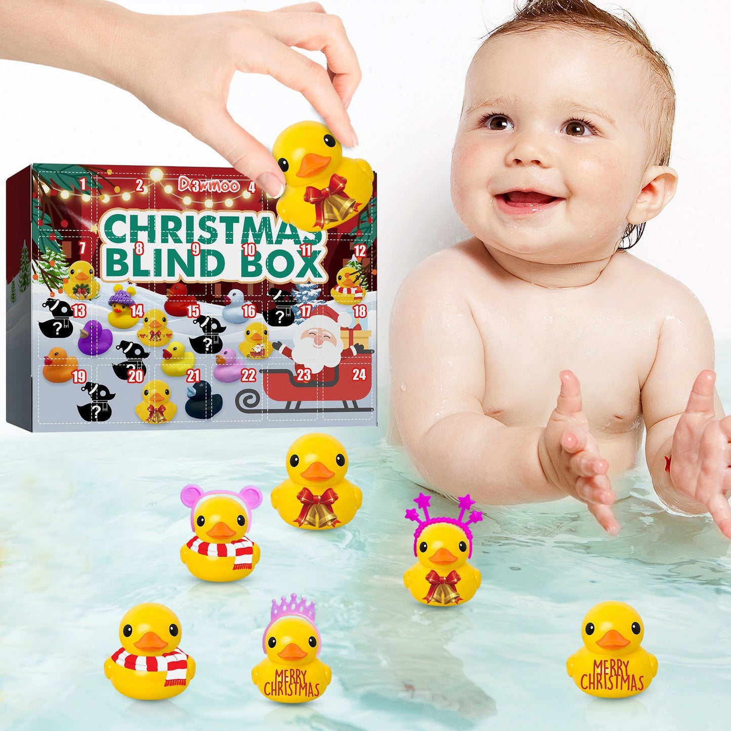 Christmas Rubber Duck Advent Calendar