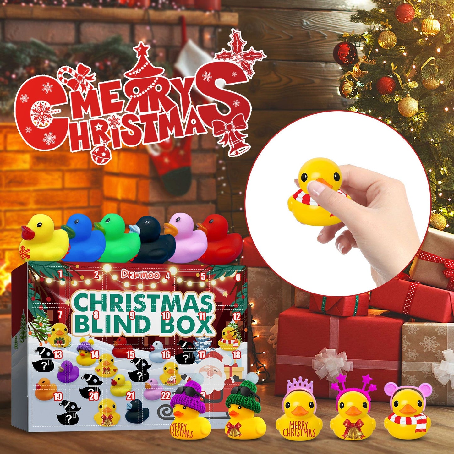 Christmas Rubber Duck Advent Calendar