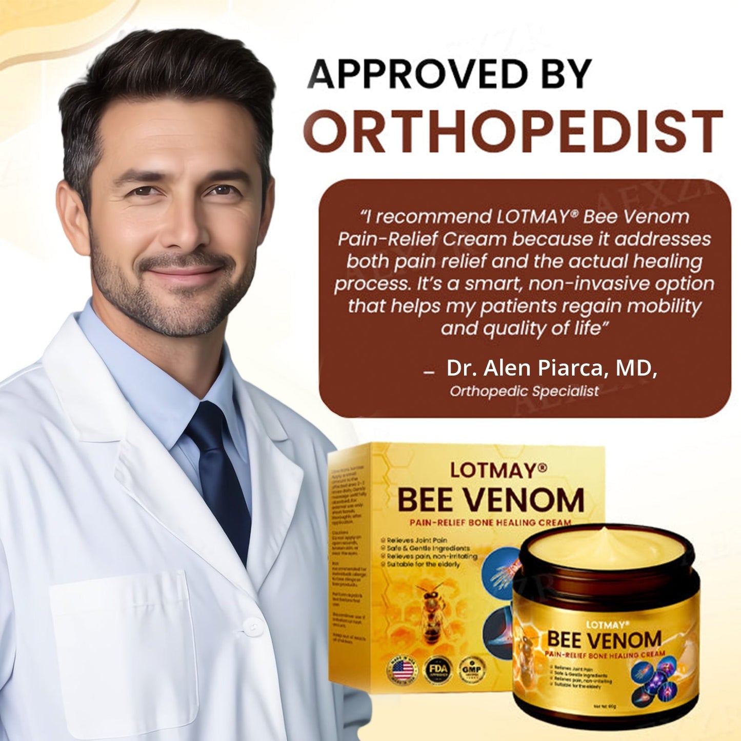 Behavory® Bee Venom Pain-Relief Bone Healing Cream