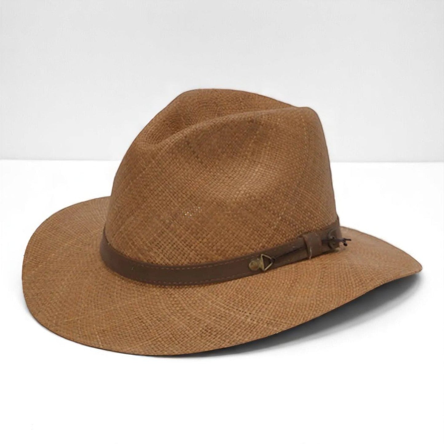 Can be rolls up for packing | Ecuador Straw Panama Hat