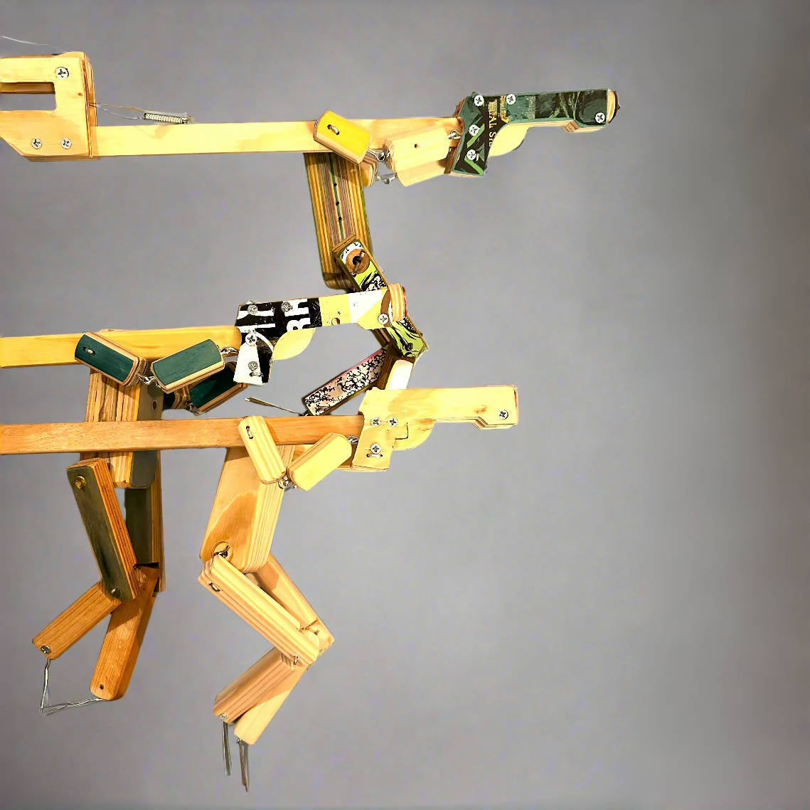 🎉Last Day Promotion 49% OFF🎁 Handcrafted Wooden SHOOTING Puppets