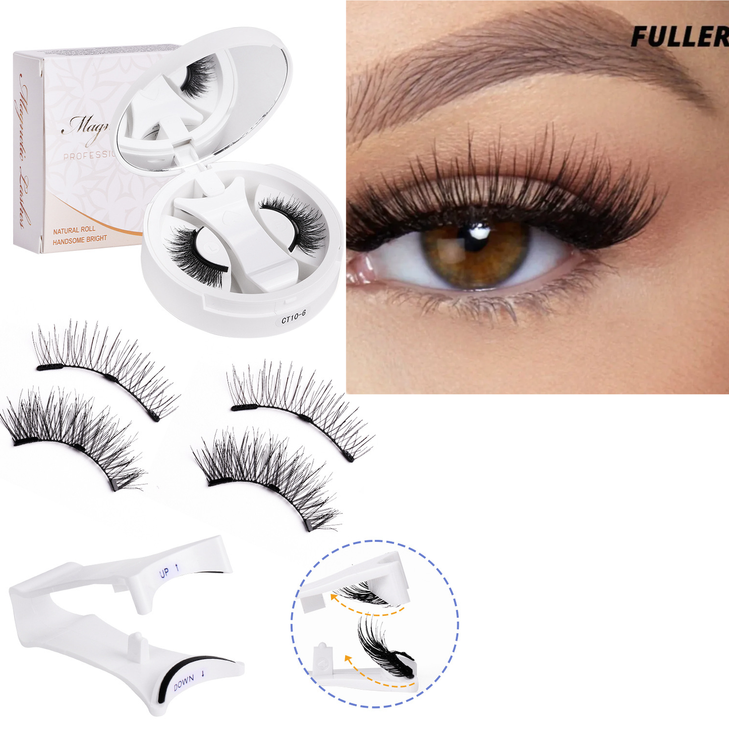 🔥Buy 1 Get 1 Free 🔥Reusable Magnetic Eyelashes💖