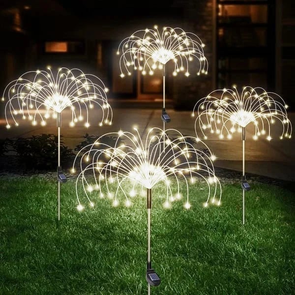 🔥Hot Sale-49% OFF🔥Outdoor Solar Fireworks Light✨