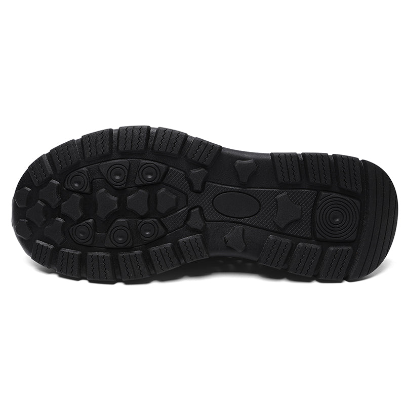 (⏰Limited Time Sale 70% OFF) Men's Orthopedic Leather Loafers - Comfortable Orthopedic Wide Toe Arch Support - Quick Dry Breathable Cushioning Non-slip and Puncture Resistant