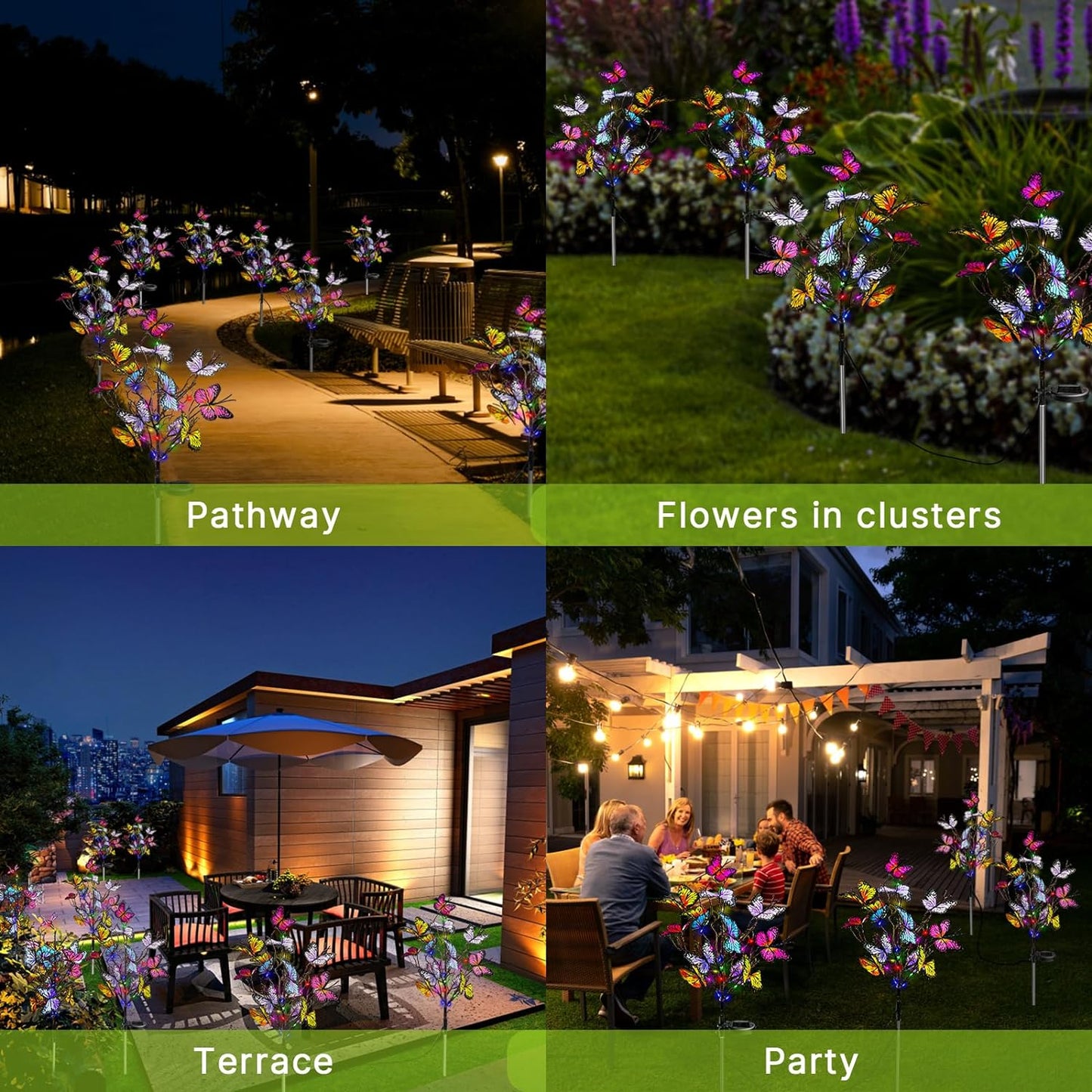 💥Hot Sale 🔥Solar Outdoor Butterfly Lights🦋