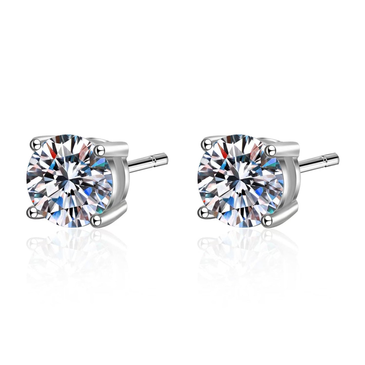 🔥Hot Sale💎Classic Four-Prong Moissanite Earrings