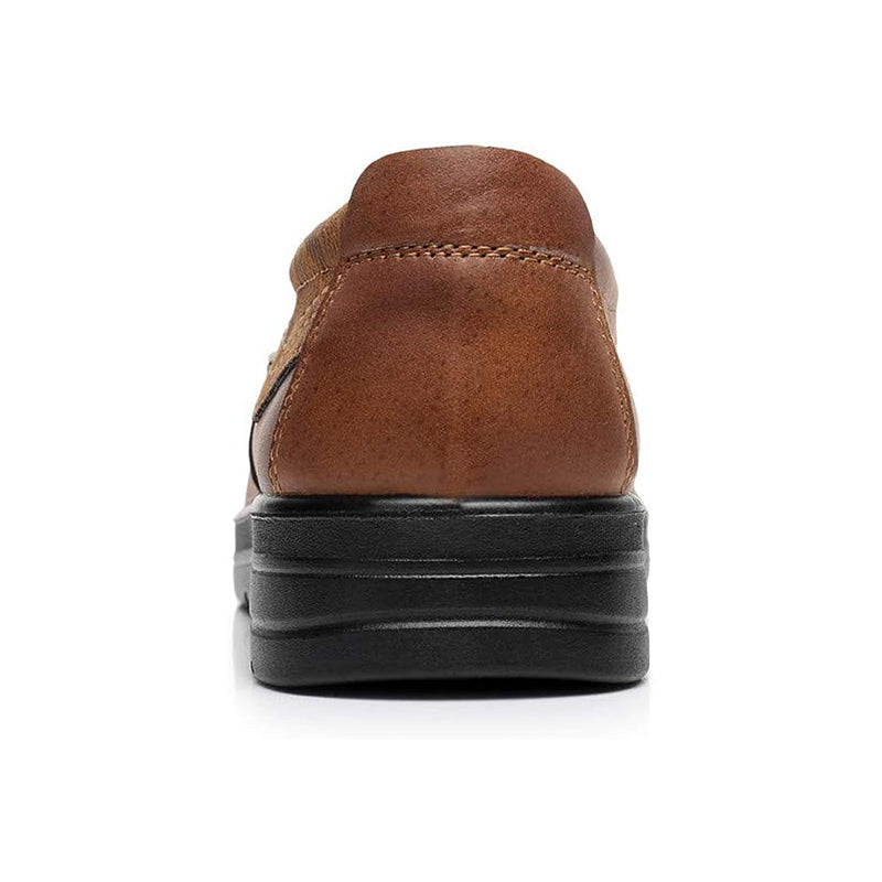 (⏰Last day 40% OFF🔥)Men's Genuine Leather Breathable Lightweight Slip-On Orthopedic Walking Shoes