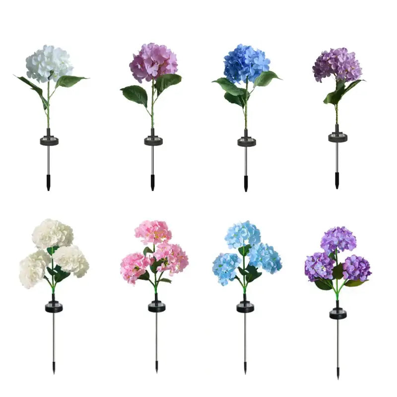 🔥Hot Sale-59% OFF🔥Outdoor Solar Hydrangea Flower Lights