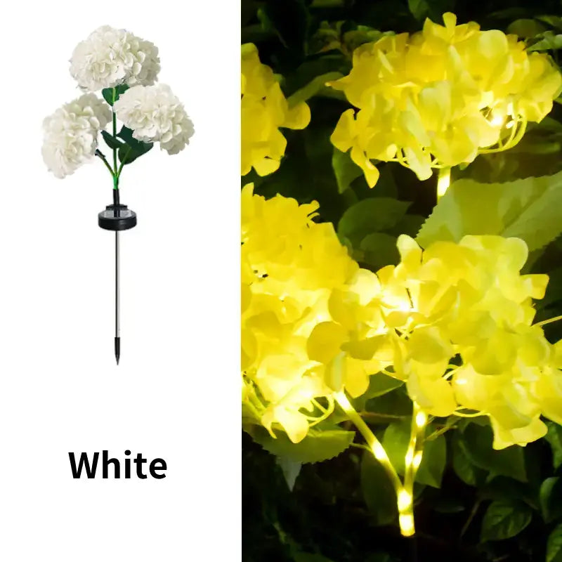 🔥Hot Sale-59% OFF🔥Outdoor Solar Hydrangea Flower Lights