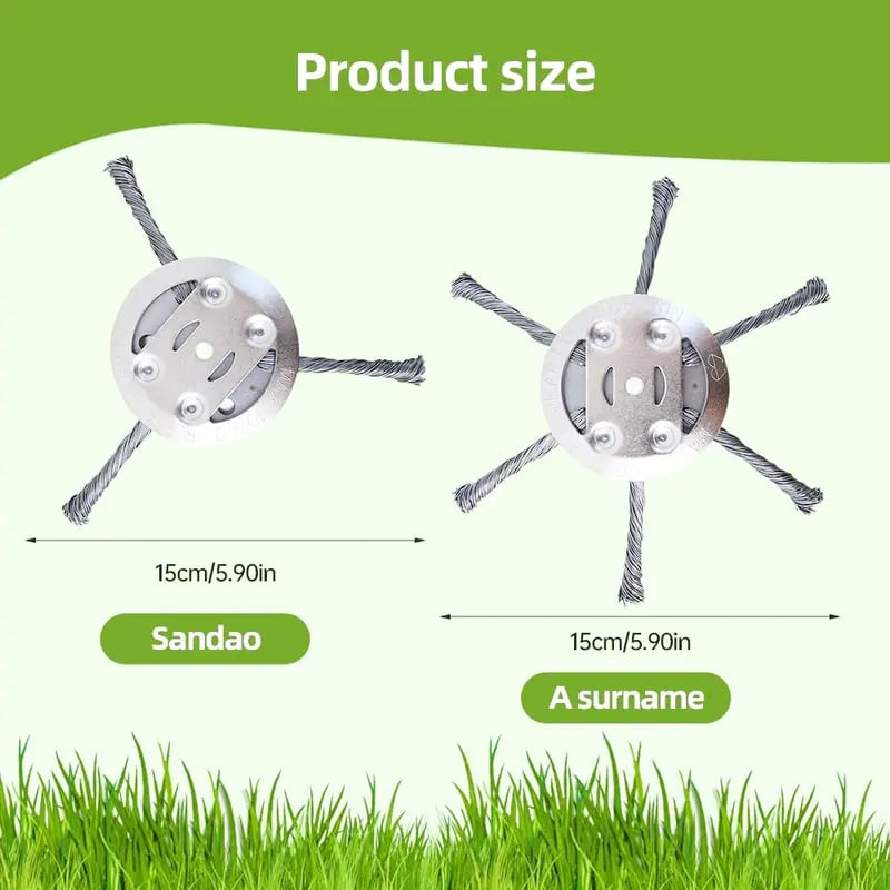 🔥Hot sale🔥Universal Steel Wire Trimmer Head 👨‍🌾