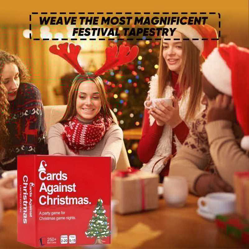 🔥LAST DAY 49% OFF🔥Cards Against Christmas - Game for Christmas Nights