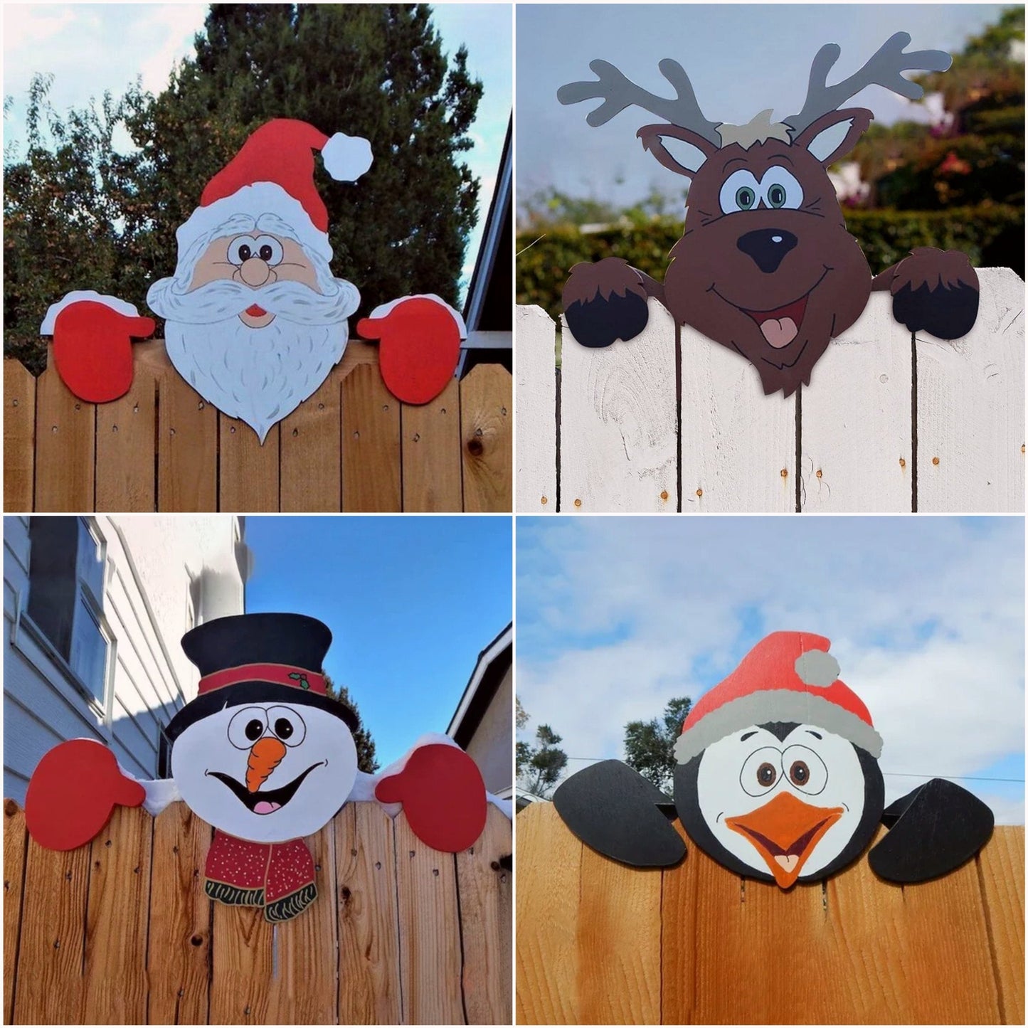 🔥Garden Christmas decoration wooden plaque