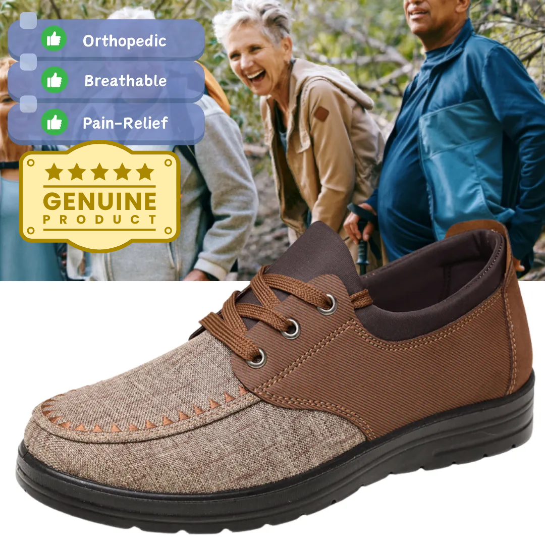 Men's Breathable Lightweight Lace Up Loafers Walking Shoes