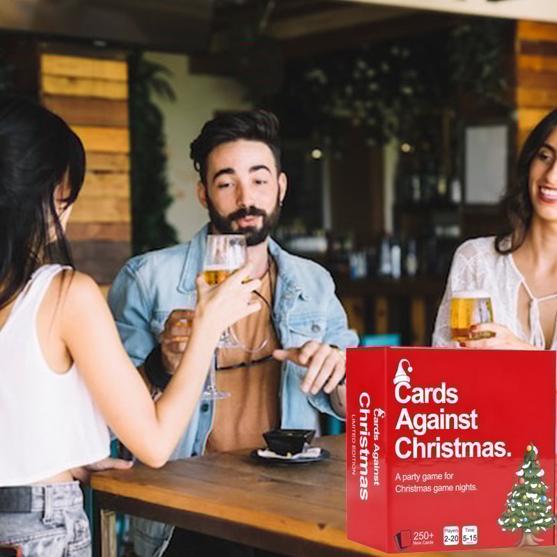🔥LAST DAY 49% OFF🔥Cards Against Christmas - Game for Christmas Nights