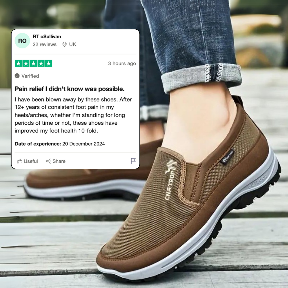 Ultra-Comfort Wide-Fit Orthopaedic Shoes