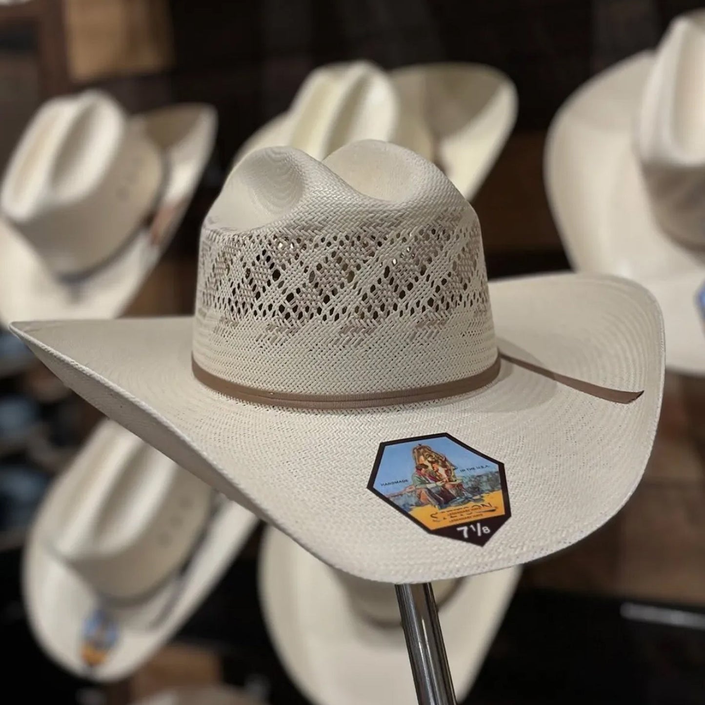 Thunder 10X Straw Cowboy Hat