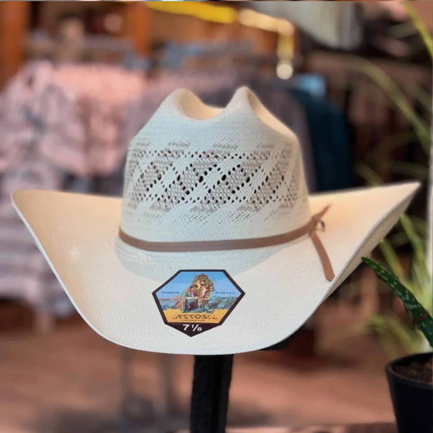 Thunder 10X Straw Cowboy Hat