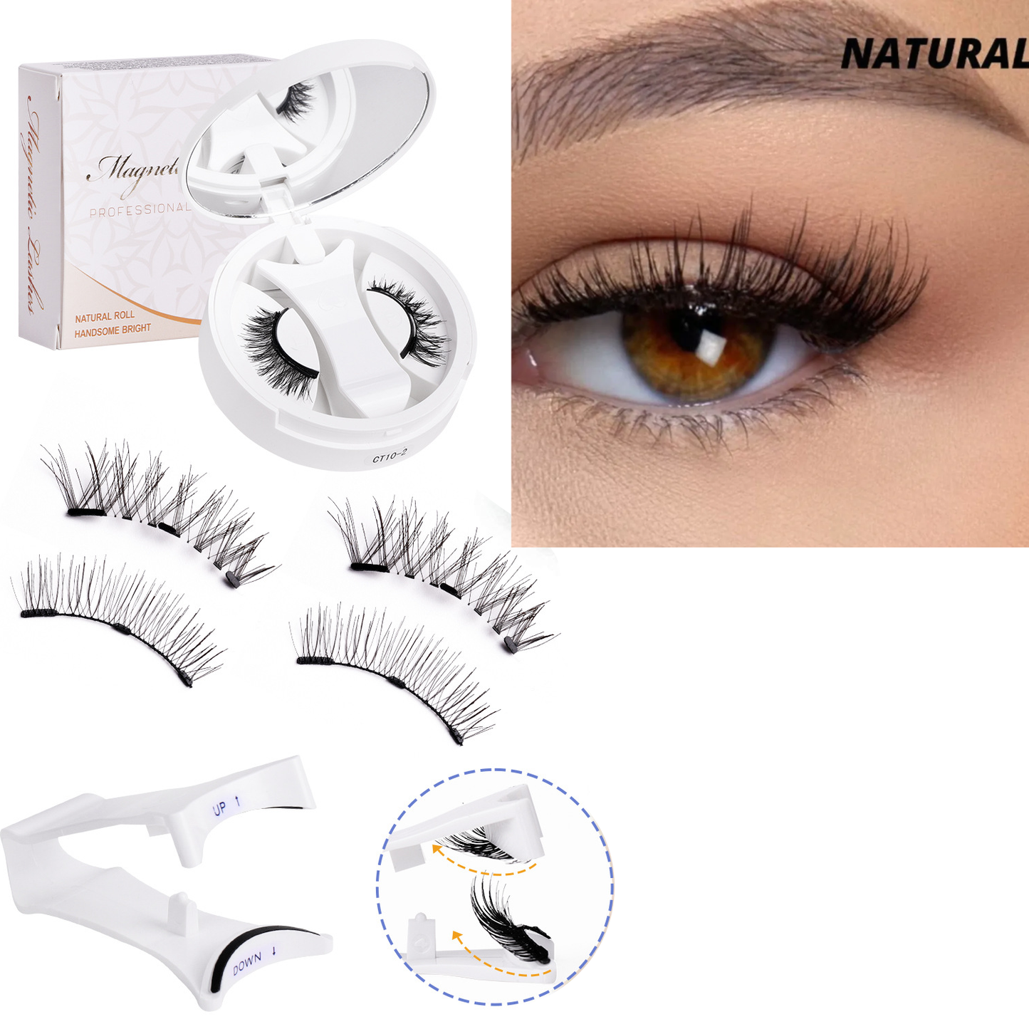 🔥Buy 1 Get 1 Free 🔥Reusable Magnetic Eyelashes💖