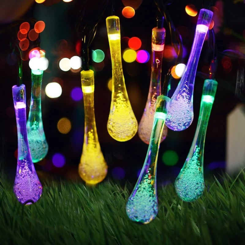 🔥49% OFF🔥Water Drop Solar Lights