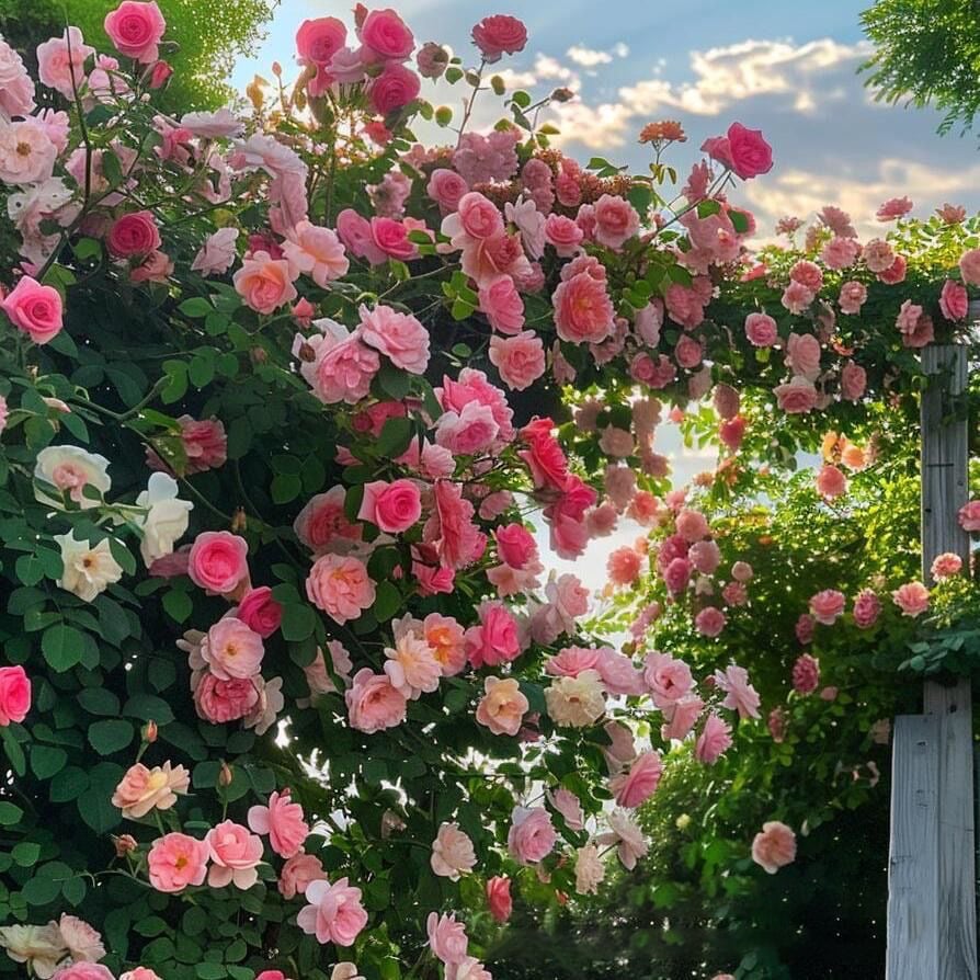 🔥BIG SUMMER SALE – GET 49% OFF TODAY🔥 Climbing Vine Rose Flower Seeds 🌹