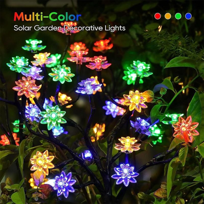 🔥Hot Sale-48% OFF🔥-Outdoor Solar Lotus Light 🌷