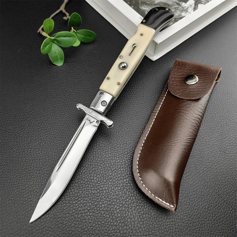 ⚡Last Day 70% OFF丨440C Stainless Steel Outdoor Folding Knife 4.1-Inch with Durable Shell Resin Handle