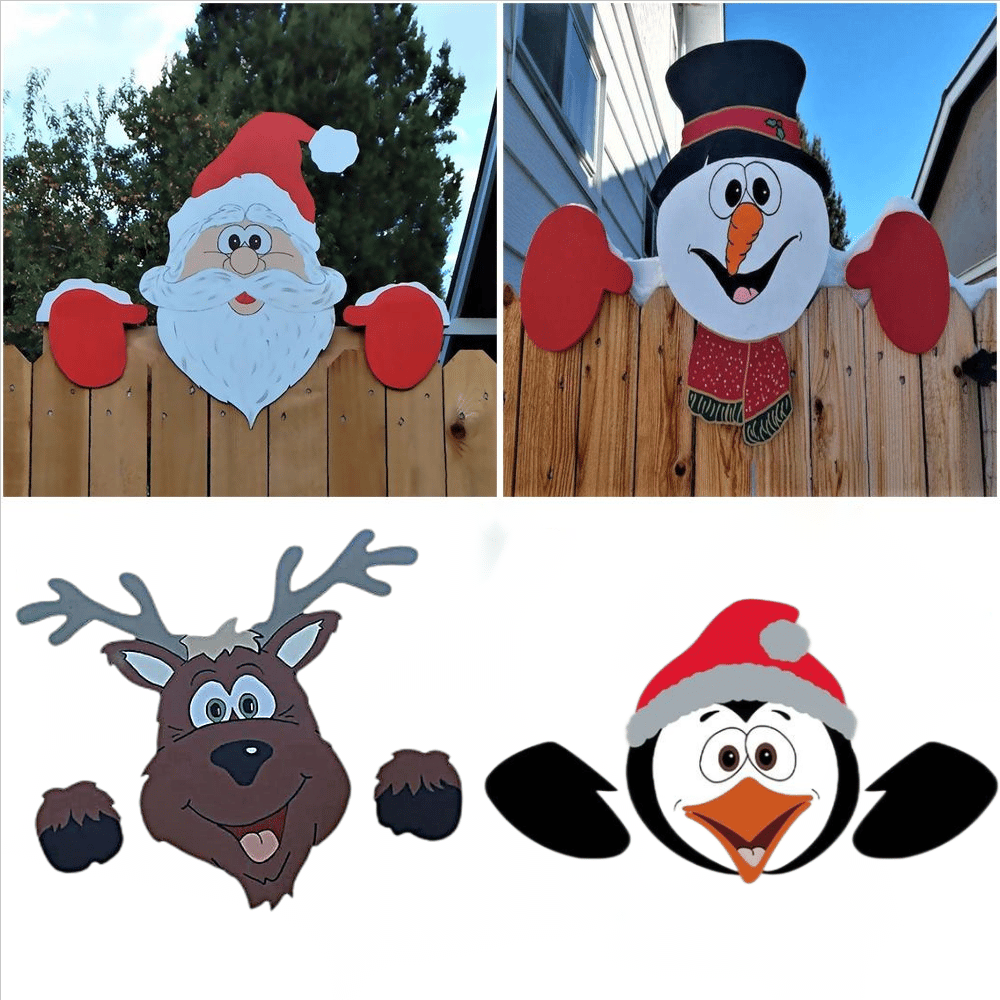 🔥Garden Christmas decoration wooden plaque