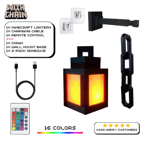 🔥HOT SALE 49% OFF✨Minecraft Lantern - My World Pixel Night Light