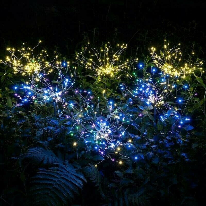 🔥Hot Sale-49% OFF🔥Outdoor Solar Fireworks Light✨