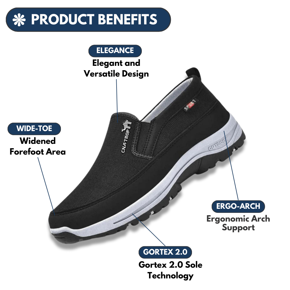 Ultra-Comfort Wide-Fit Orthopaedic Shoes