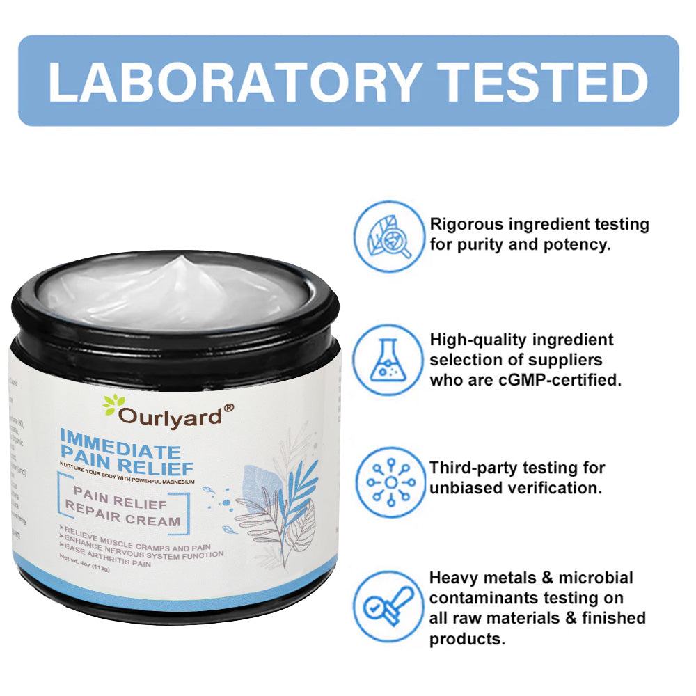 ✨Ourlyard® Magnesium Pain Healing Bone Cream (Treatment for arthritis, neuropathyy, rheumatic diseases, twitches, muscle spasms and sports injuries)