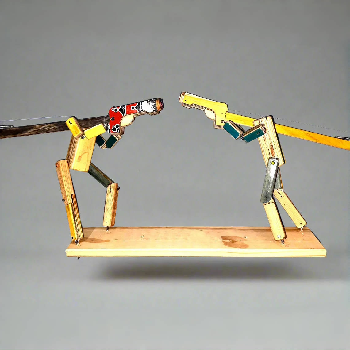 🎉Last Day Promotion 49% OFF🎁 Handcrafted Wooden SHOOTING Puppets