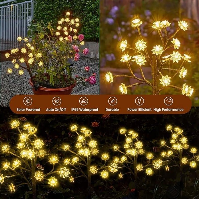 🔥Hot Sale-48% OFF🔥-Outdoor Solar Lotus Light 🌷