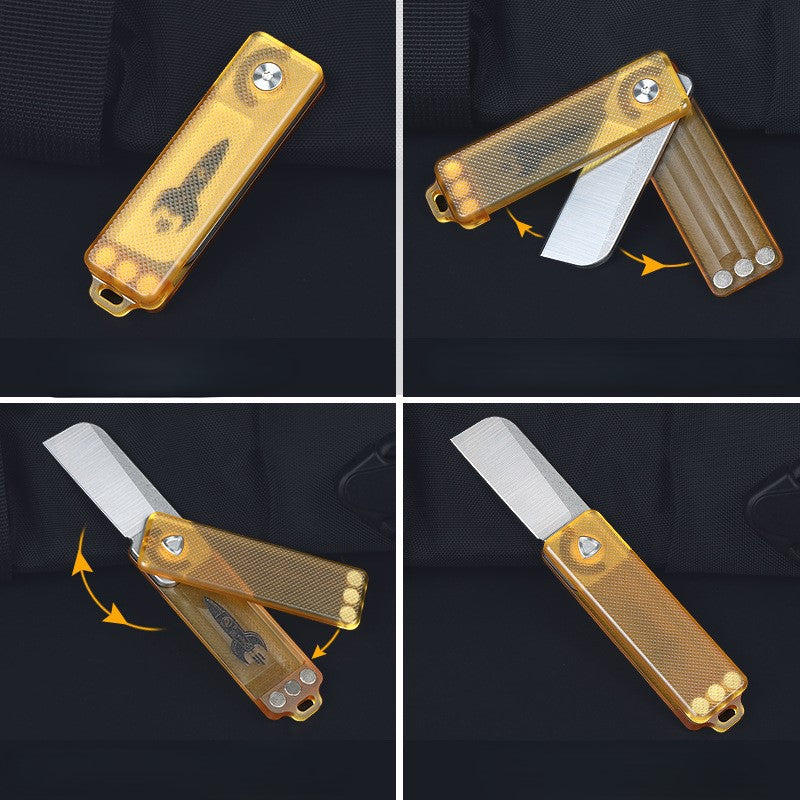 Titanium Magnetic Fidget Utility Knife
