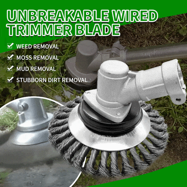 🔥Hot sale🔥Universal Steel Wire Trimmer Head 👨‍🌾