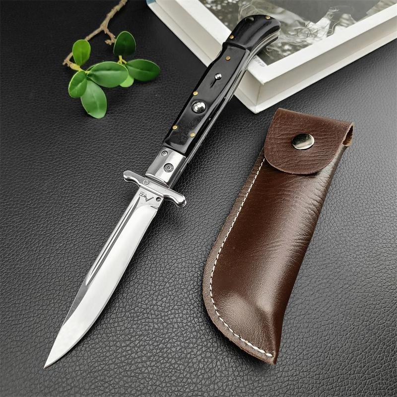 ⚡Last Day 70% OFF丨440C Stainless Steel Outdoor Folding Knife 4.1-Inch with Durable Shell Resin Handle