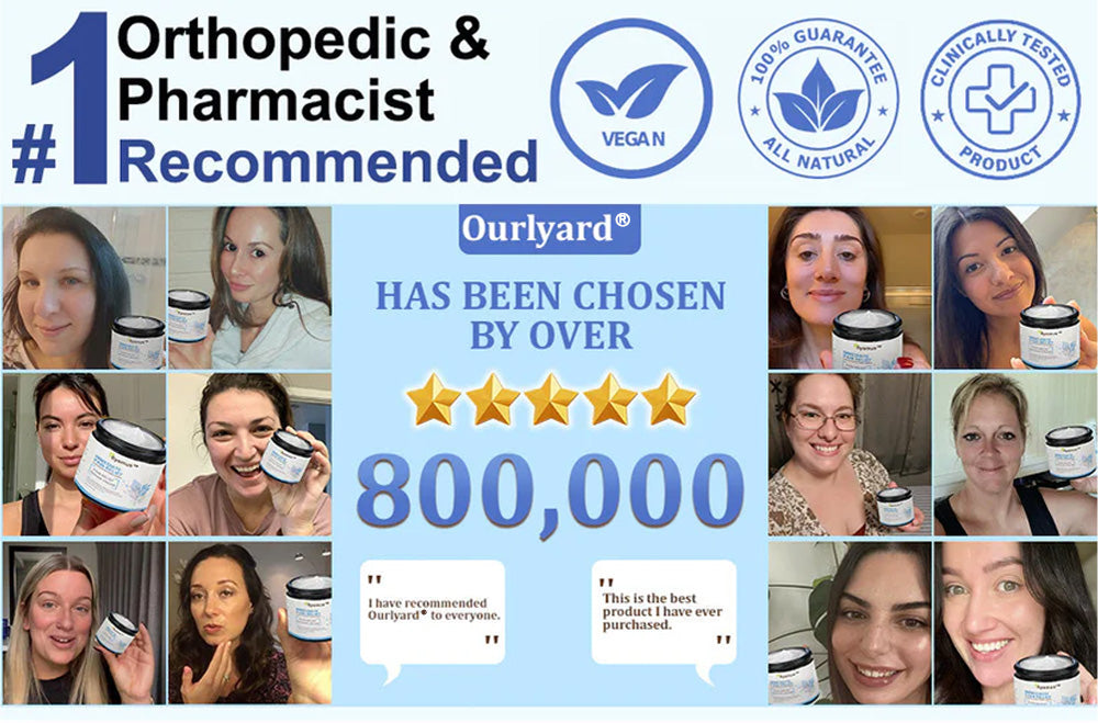 ✨Ourlyard® Magnesium Pain Healing Bone Cream (Treatment for arthritis, neuropathyy, rheumatic diseases, twitches, muscle spasms and sports injuries)