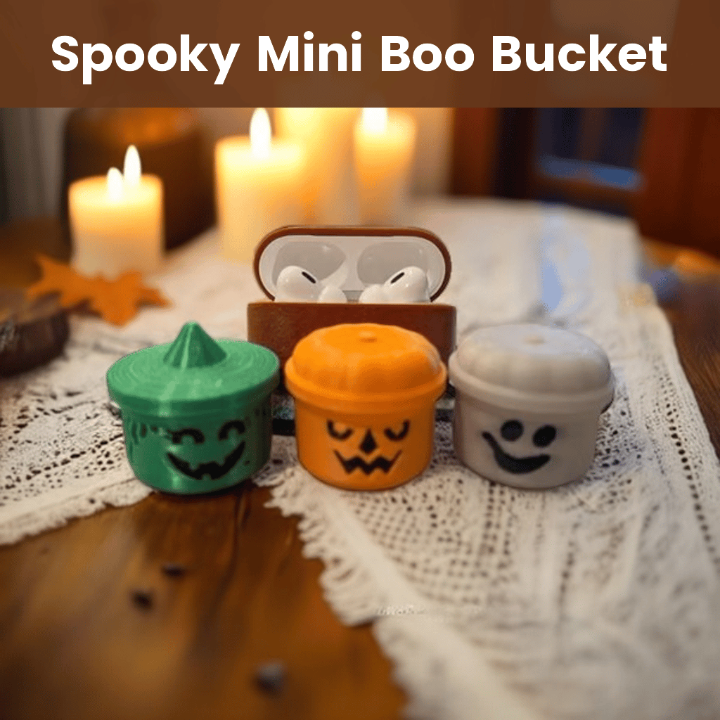 🔥LAST DAY 49% OFF- Spooky Mini Boo Bucket Figurines