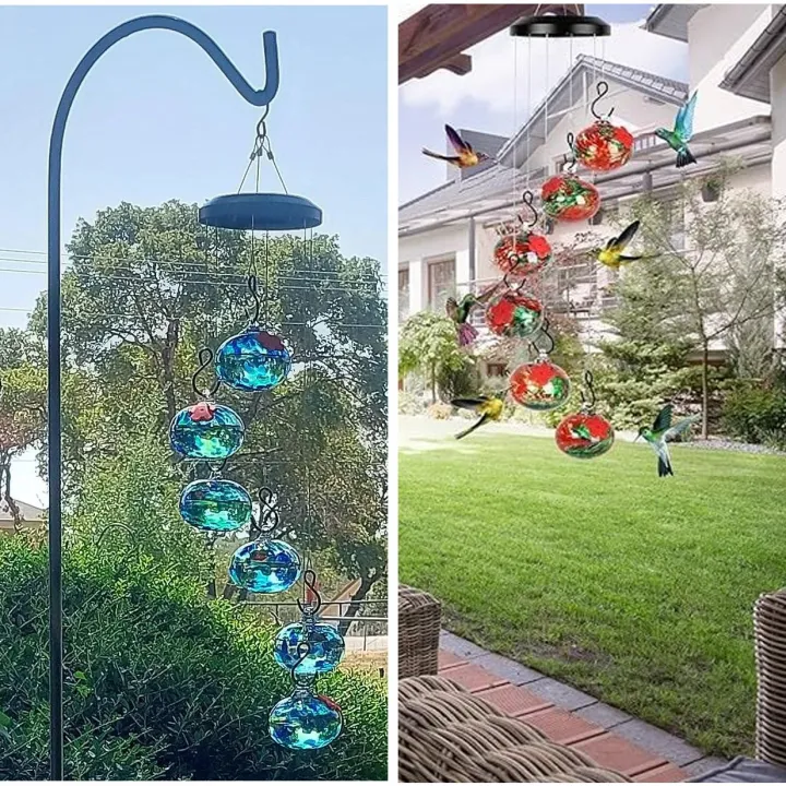 🐦Charming Wind Chimes Hummingbird feeders💖