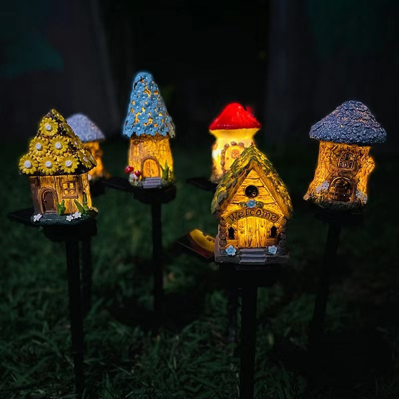 🏠2025 Spring Hot Sale✨Dazzle Bright Solar Mushroom Lights Fairy Garden Lights