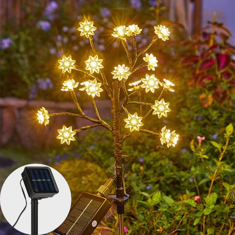 🔥Hot Sale-48% OFF🔥-Outdoor Solar Lotus Light 🌷