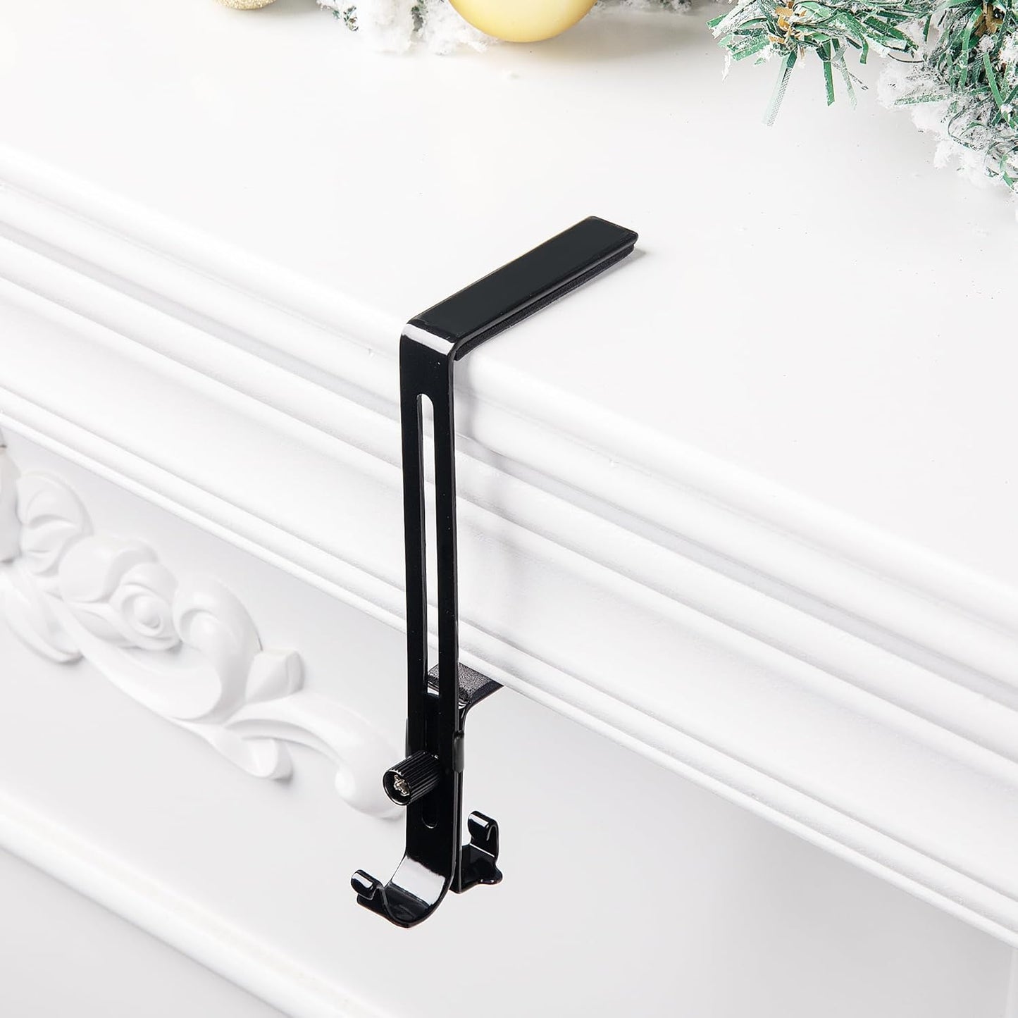 🎁Hot Sale 49% OFF - 2025 Christmas Fireplace Stocking and Garland Hanger