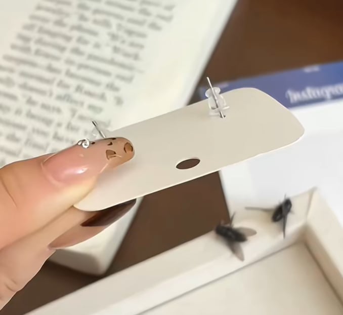 😜Realistic Mini Black Fly Earrings – The Ultimate Halloween Surprise!🎃