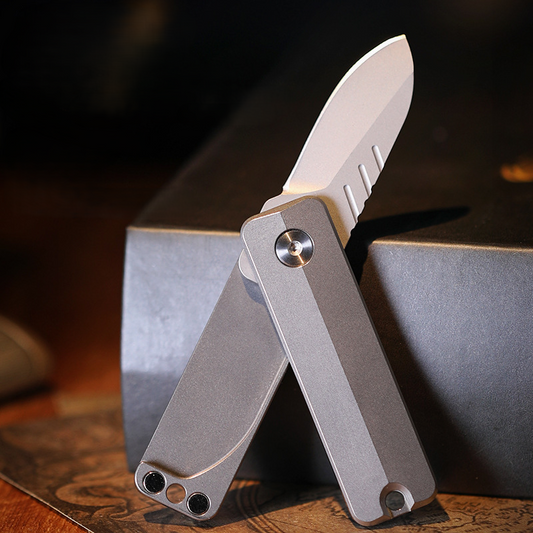 Titanium Magnetic Fidget Utility Knife