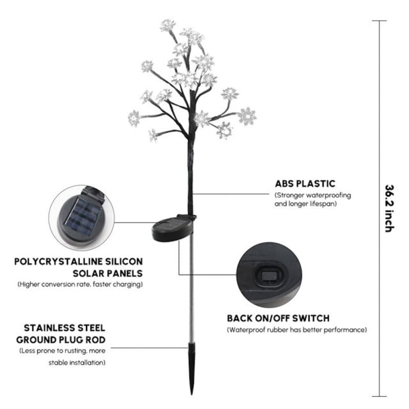 🔥Hot Sale-48% OFF🔥-Outdoor Solar Lotus Light 🌷