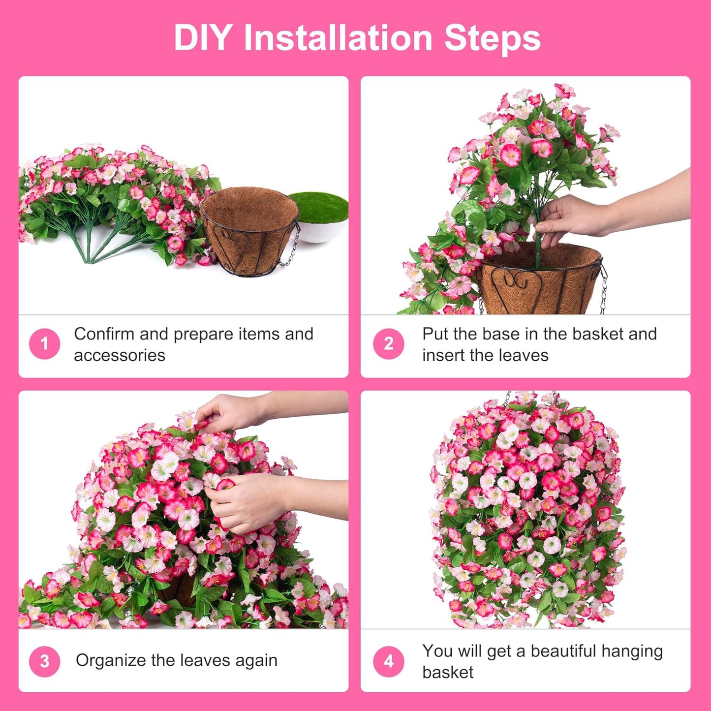 💐2025 Hot Sale✨UV Simulation Artificial morning glory