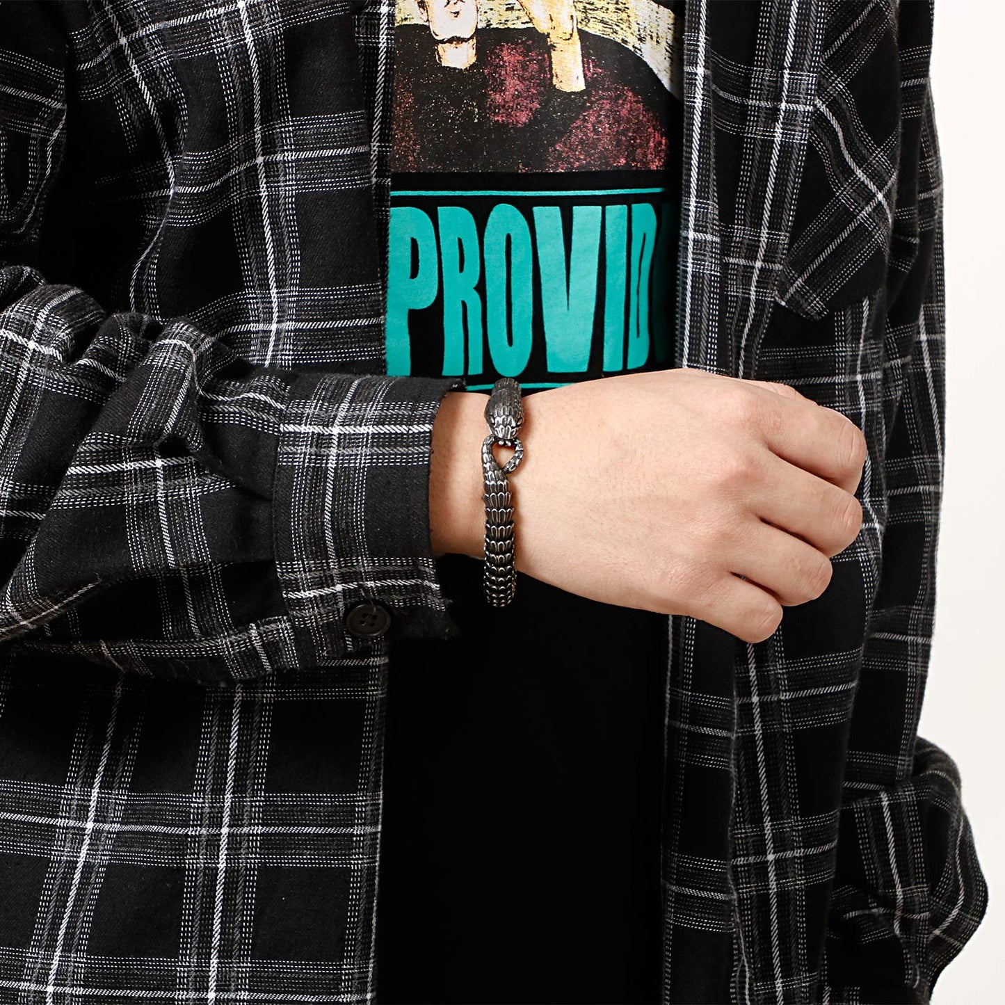 💸The Key to Limitless Wealth - Shadow Scale Eagle Head Bracelet🦅