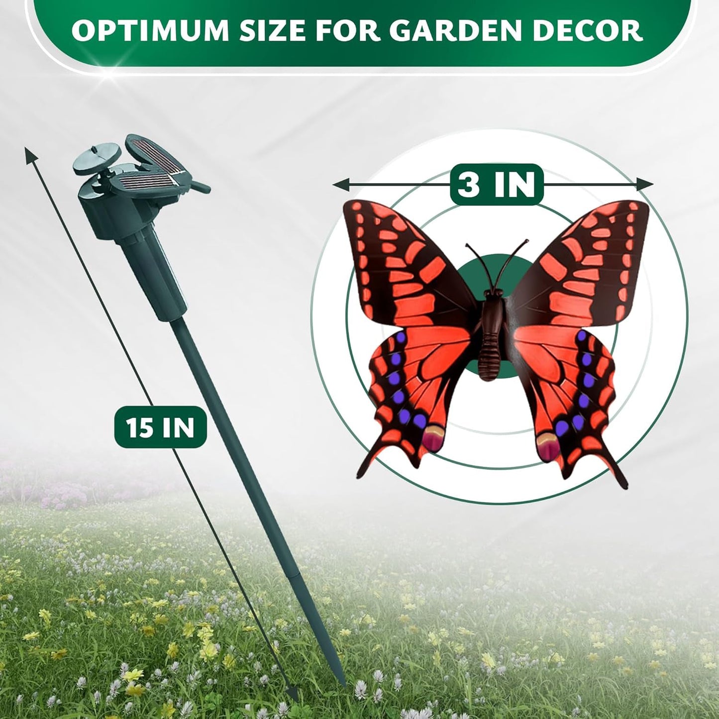 🦋Fluttering Solar Butterfly Garden Stakes🦋