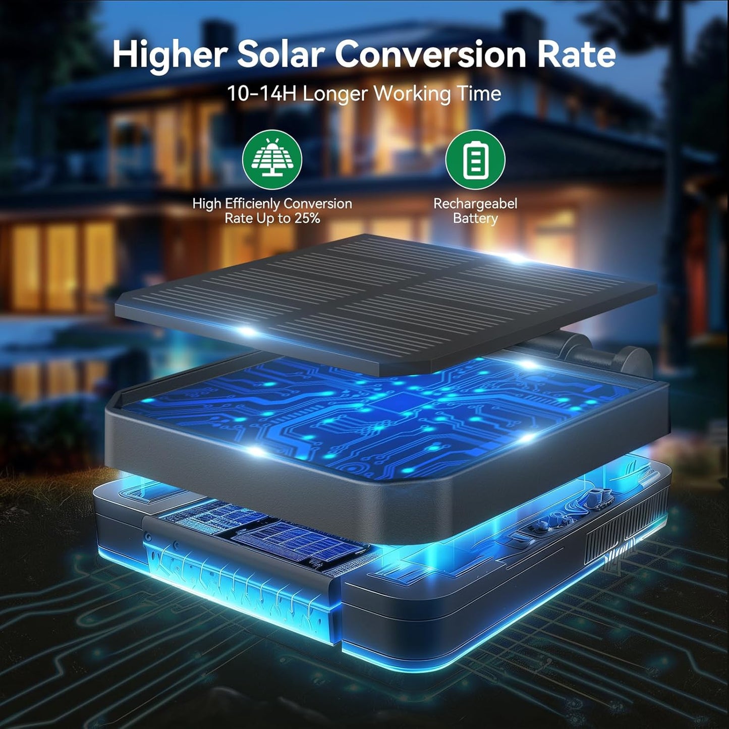 🔥Summer Sale-49% OFF🌻Solar Outdoor Sunflower Lights✨