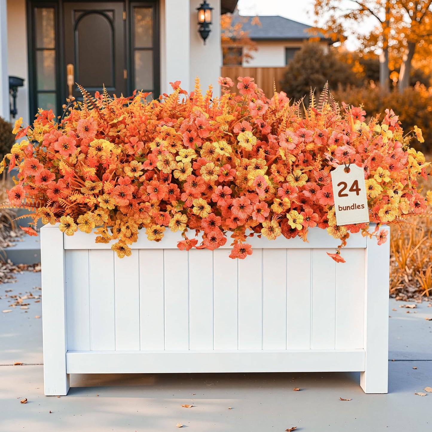 🔥Halloween Discount🎃Realistic Fall Fake Flowers🌸🍂